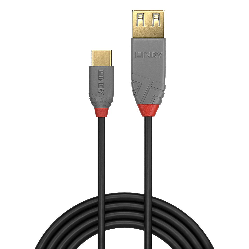 EAN 4002888368971 - Lindy 36897 cable USB USB 2.0 0,15 m USB A USB C Negro, Gris imagen 2