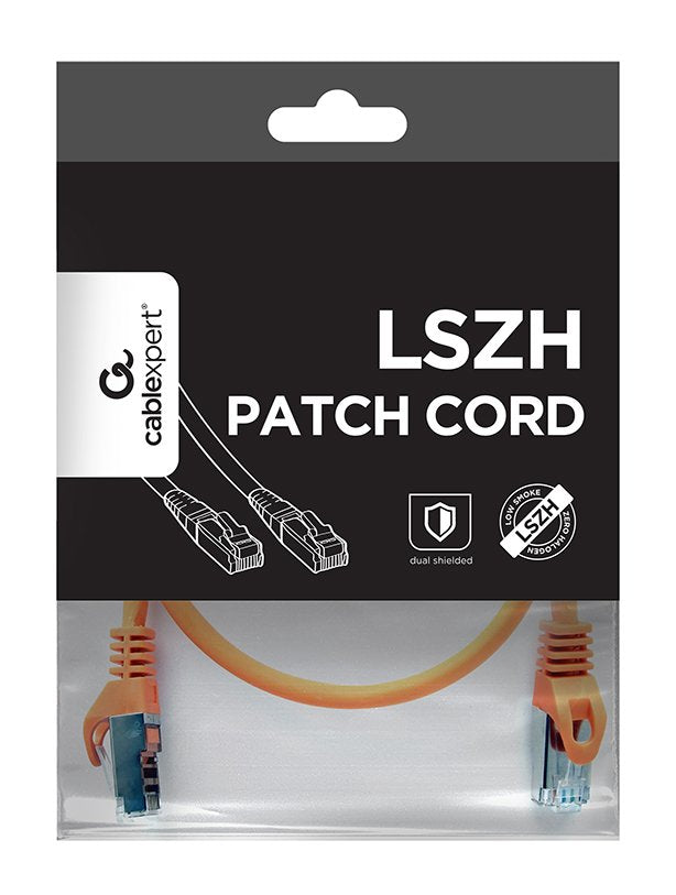 EAN 8716309125758 - Gembird PP6A-LSZHCU-O-0.5M cable de red Naranja 0,5 m Cat6 S/FTP (S-STP) imagen 2