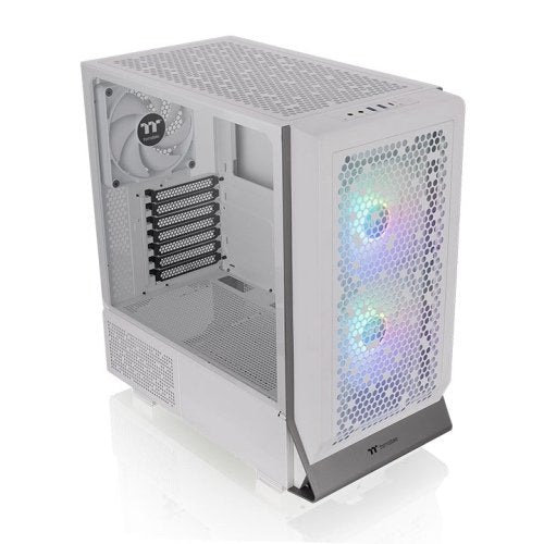 Caja Pc Thermaltake Ceres 300 Tg Midi Tower "Argb Snow" Blanco Retail