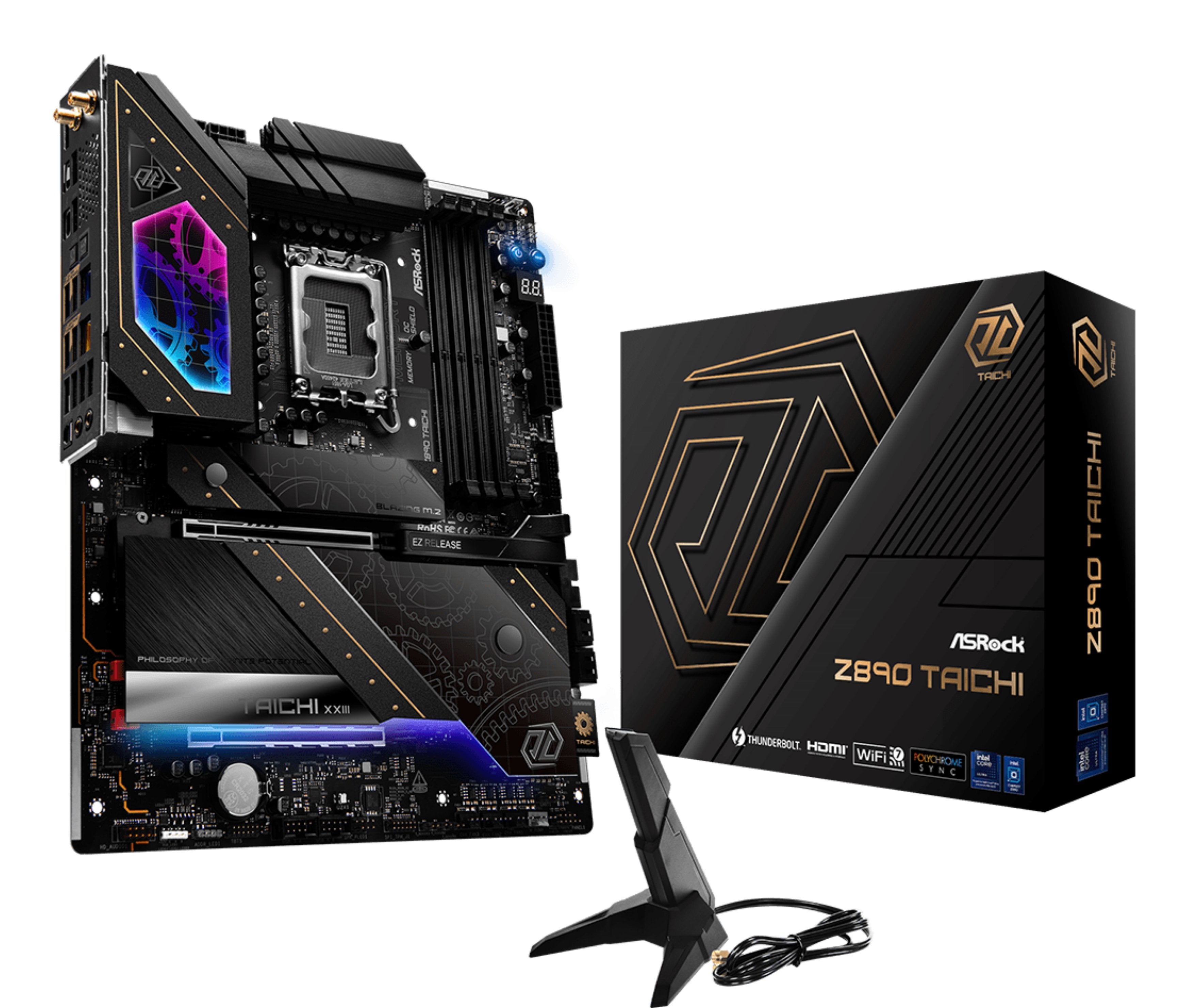 EAN 4710483949685 - Asrock Z890 Taichi Intel Z890 LGA 1851 (Socket V1) ATX imagen 1