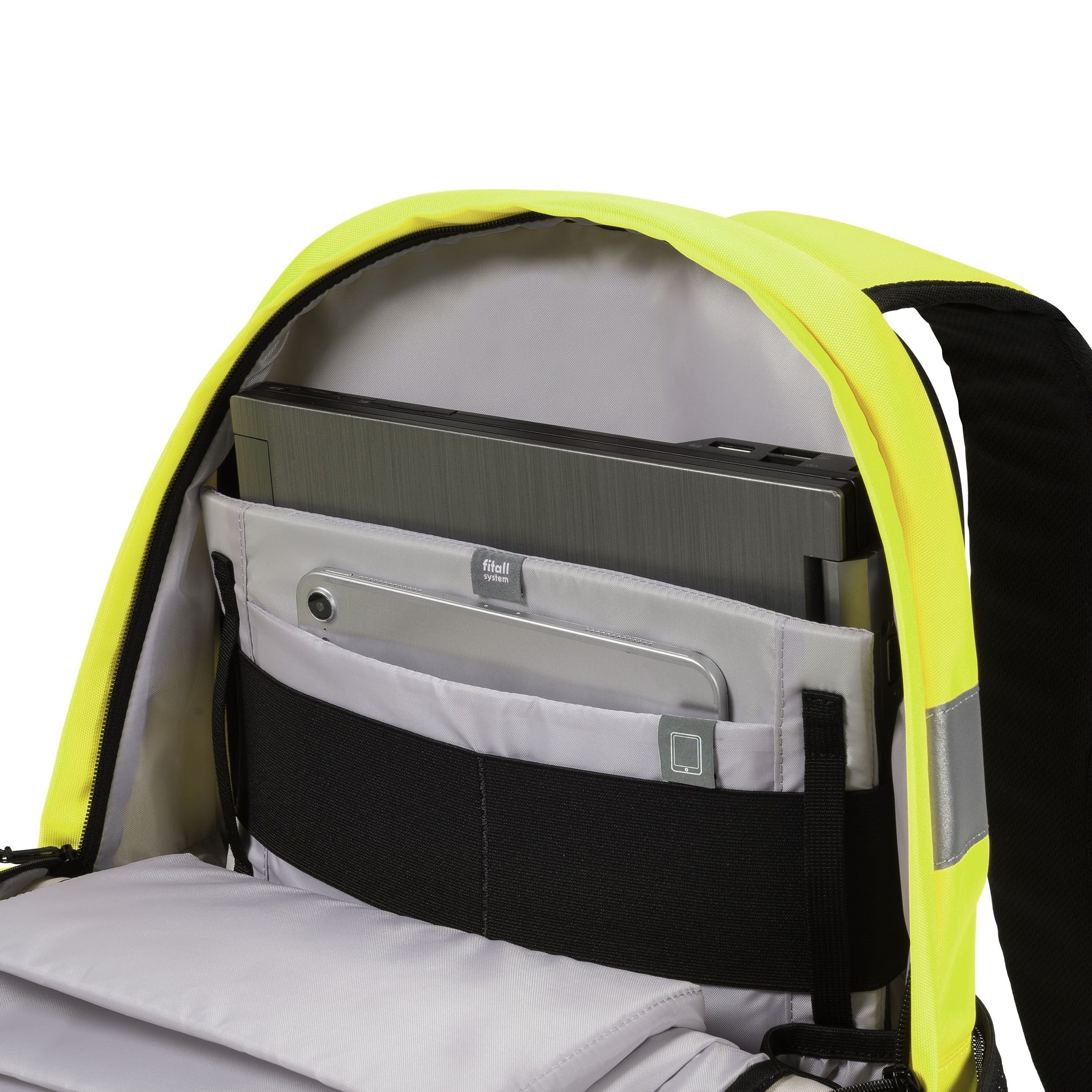 Dicota Backpack Hi-Vis 25 Litre Amarillo