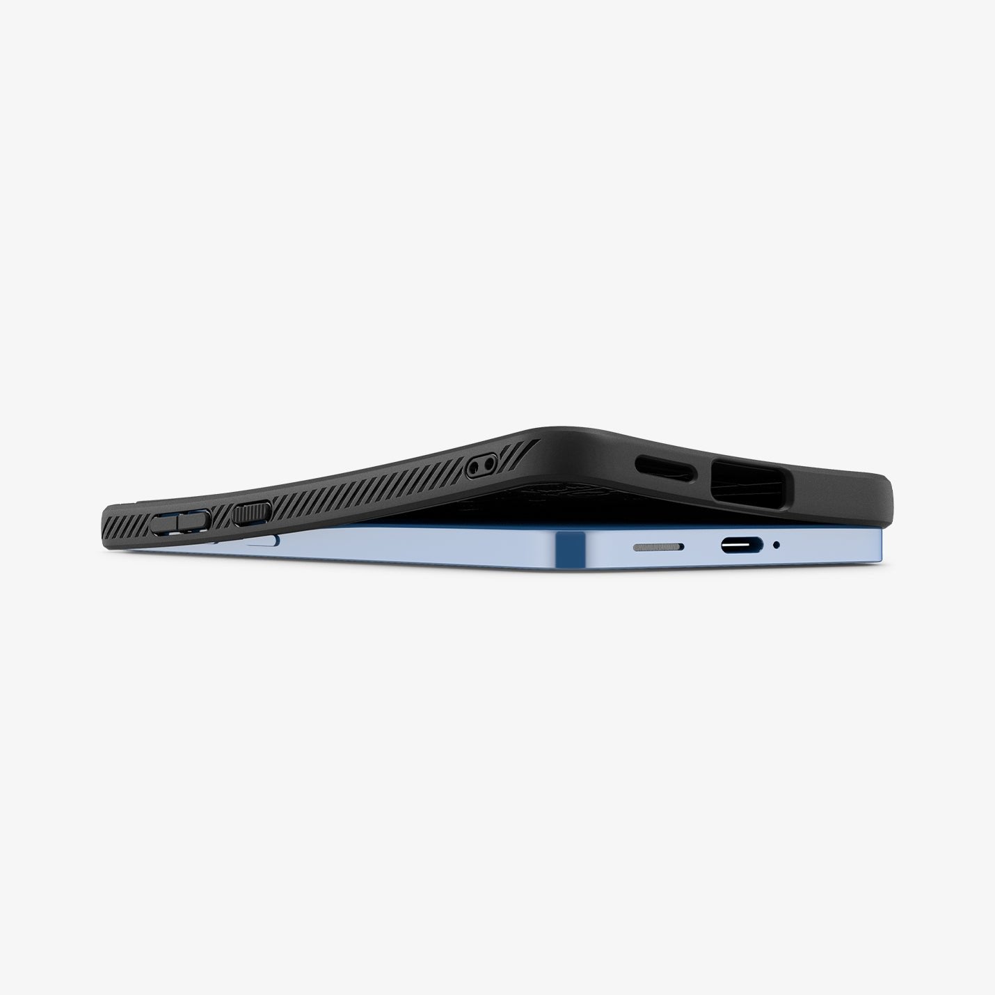 Spigen Liquid Air Do Galaxy S25 Negro Matowy