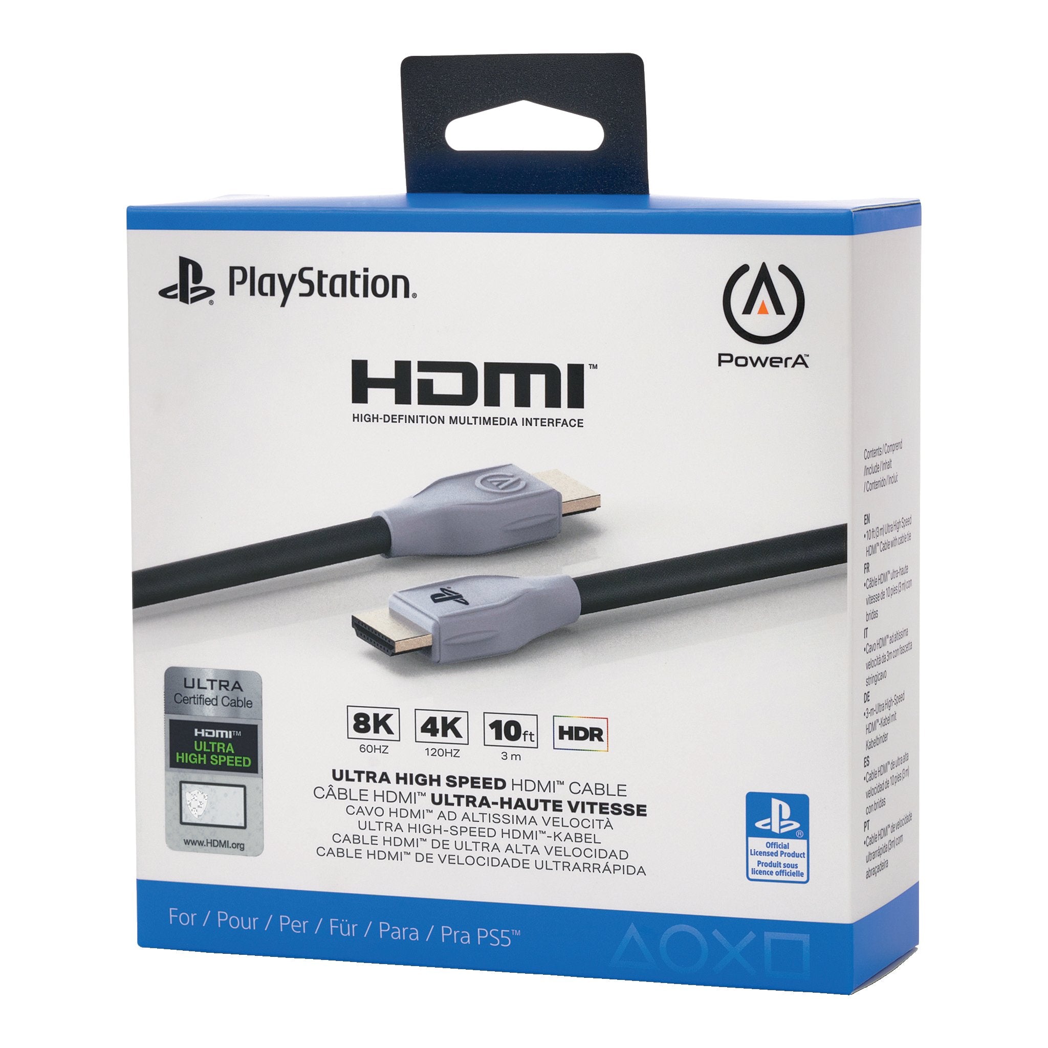 EAN 617885025808 - PowerA 1520481-02DI cable HDMI 3 m HDMI tipo A (Estándar) Negro imagen 6