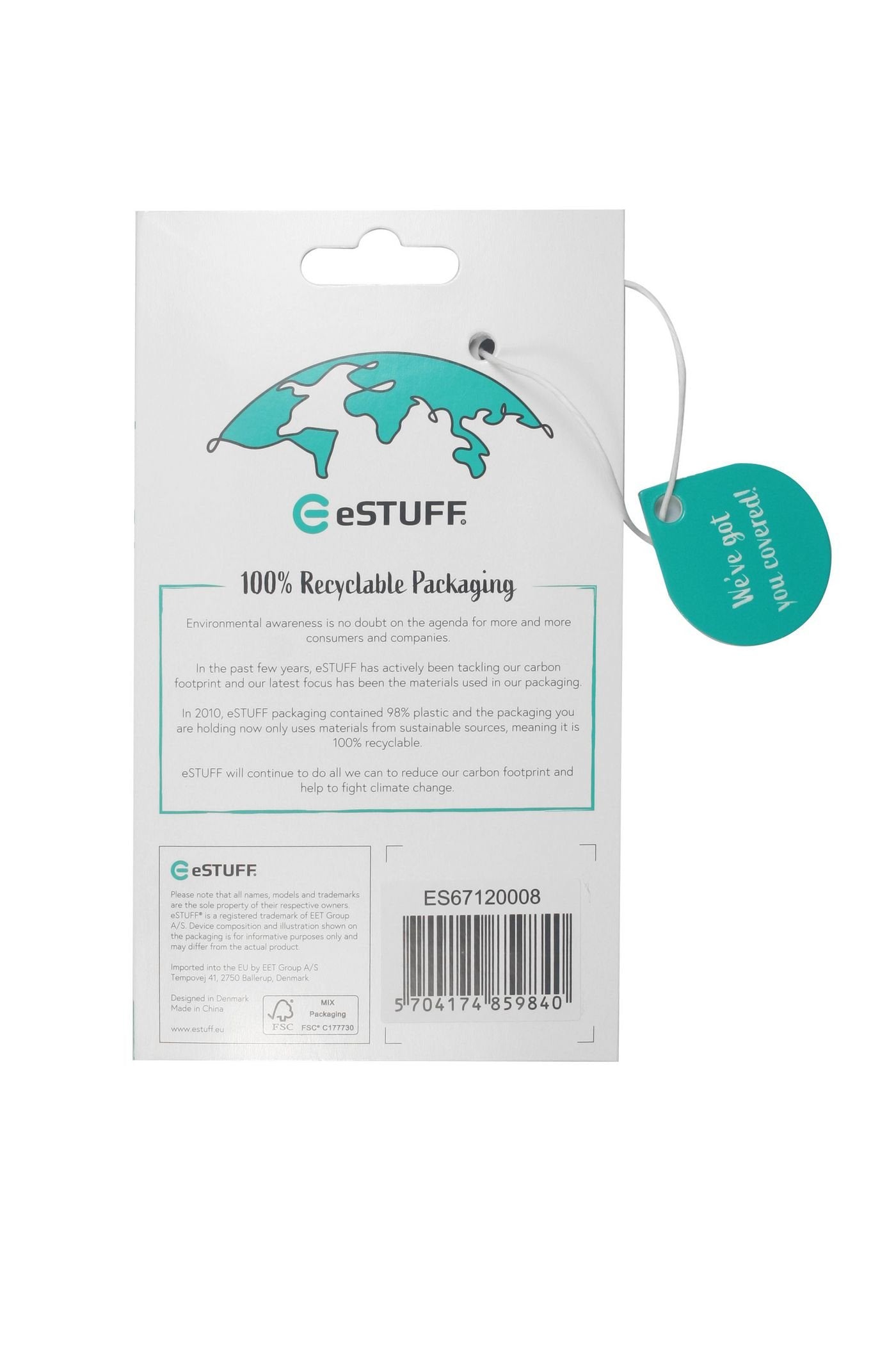 Estuff Es67120008 Funda Para Iphone 14 Pro Max 17 Cm (6.7") Negro