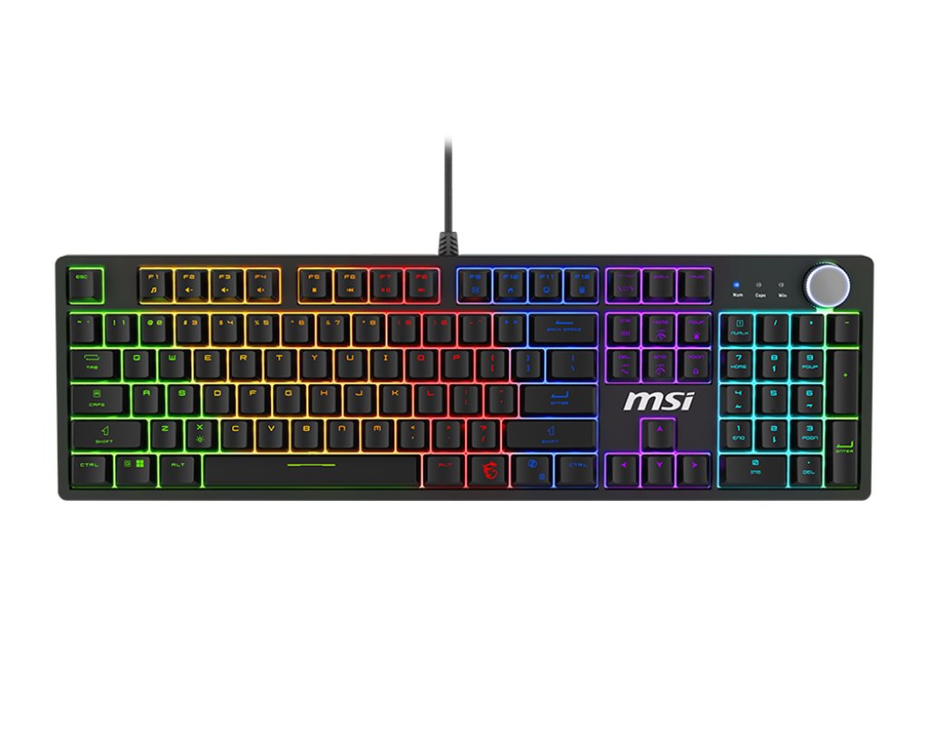 Teclado Aleman Msi Forge Gk-320 Redgaming