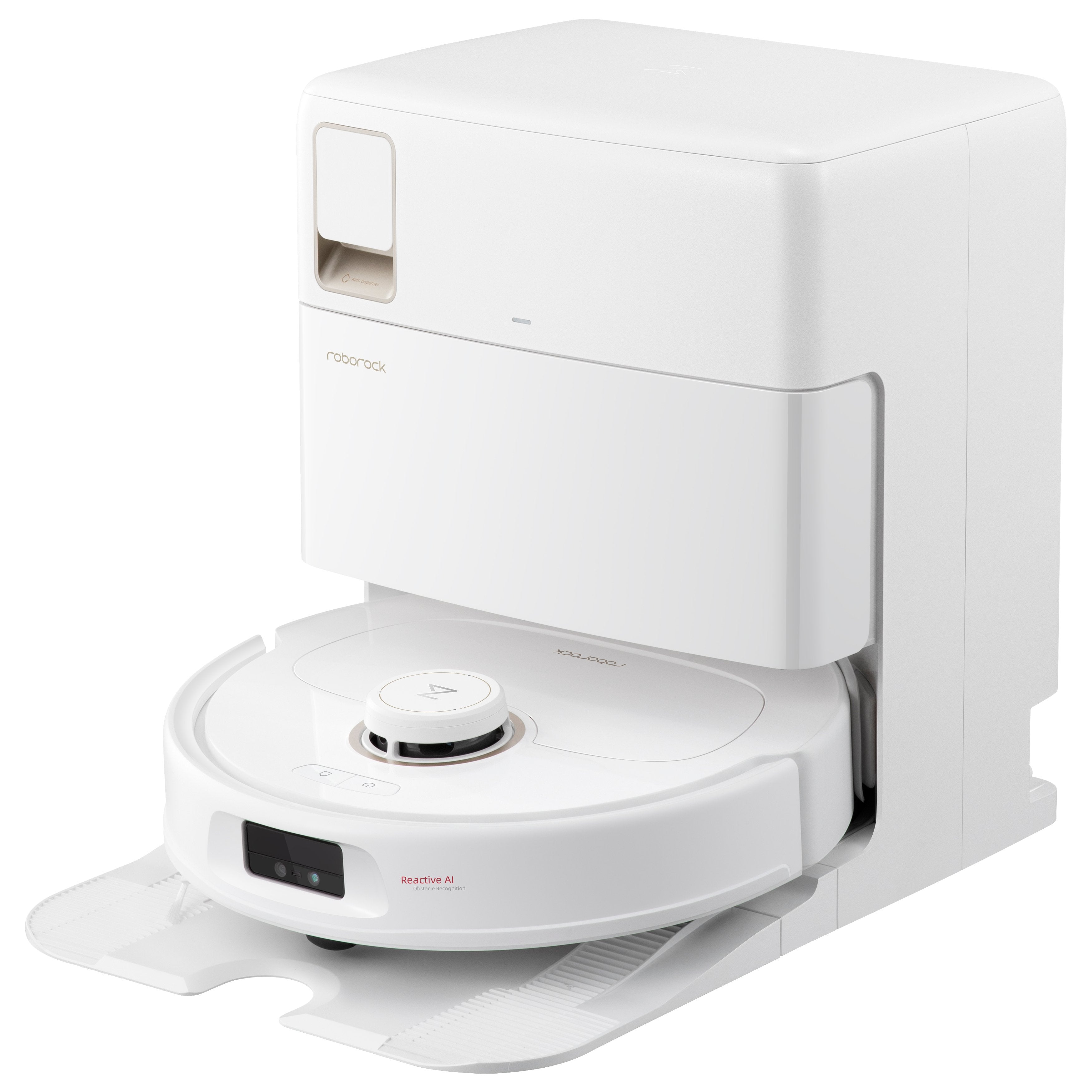 Qrevo Maxv (Mit Rds) Weiss Saugroboter Mit Automatischer Nachfüll- Und Trocknungsstation