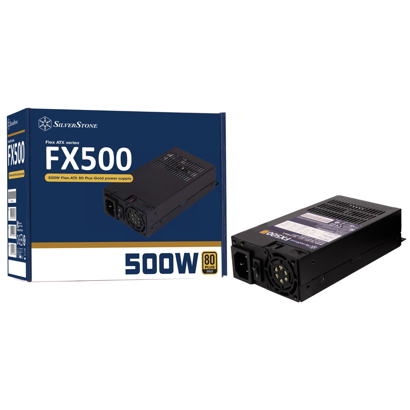 EAN 4710679810379 - Silverstone FX500 unidad de fuente de alimentación 500 W 20+4 pin ATX Flex ATX Negro imagen 6