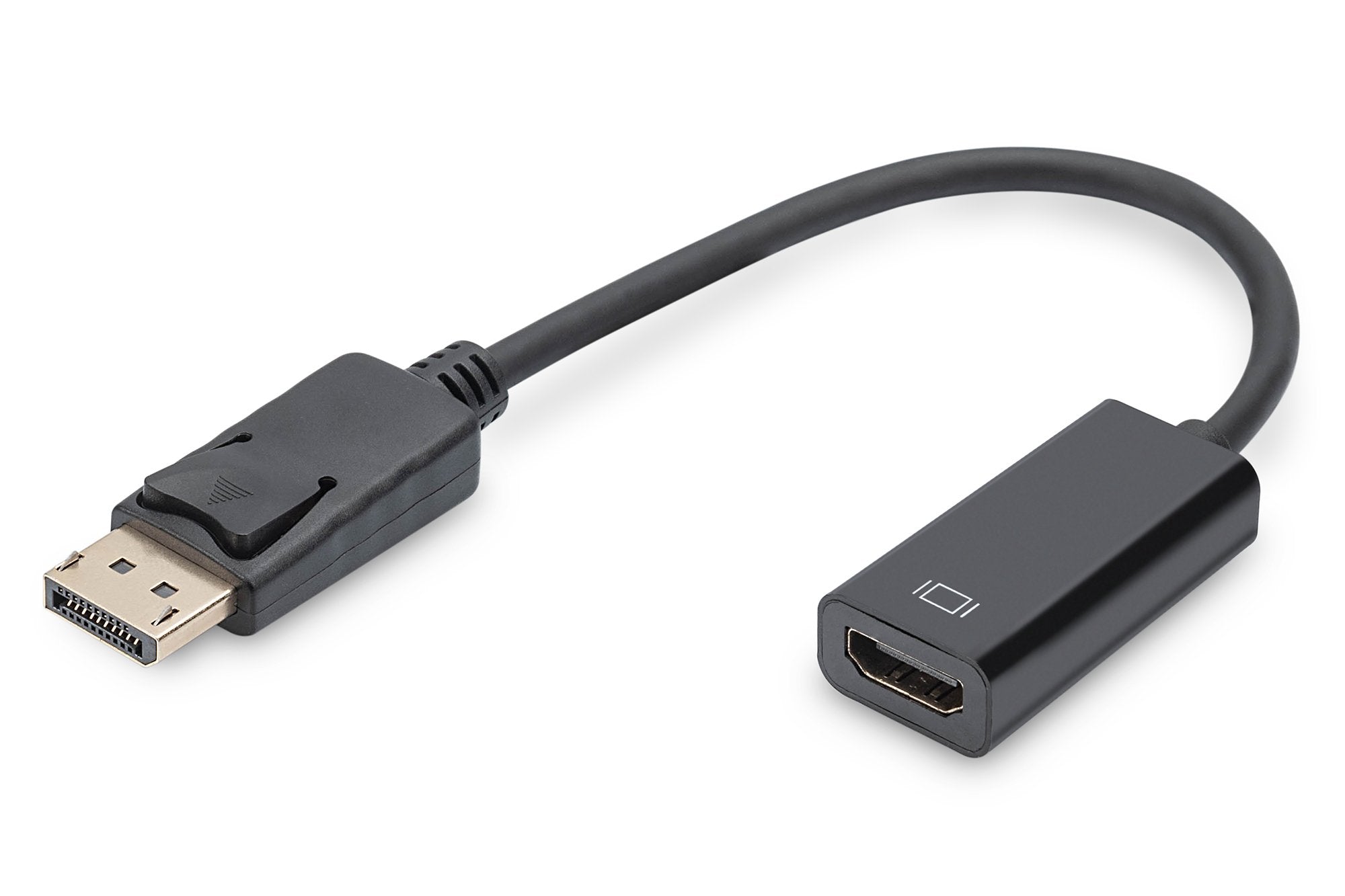 EAN 4016032292296 - Digitus DB-340400-001-S adaptador de cable de vídeo 0,15 m HDMI tipo A (Estándar) Negro imagen 1