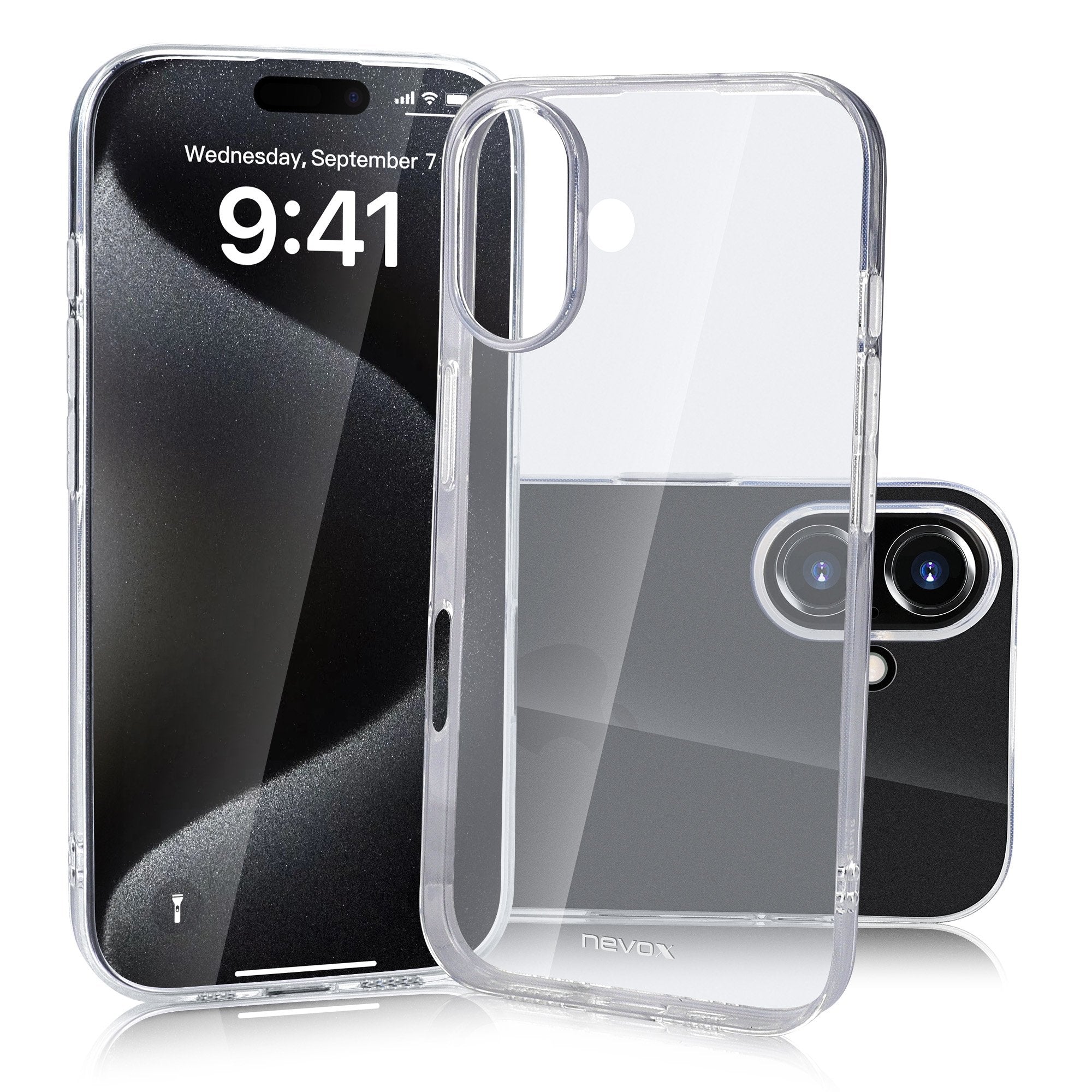 EAN 4250686413670 - nevox 2367 funda para teléfono móvil 17 cm (6.7") Transparente imagen 1