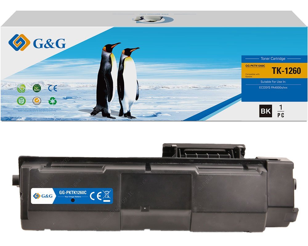 G&G Toner Compatible Con Kyocera Tk-1260 1t0c150nl0