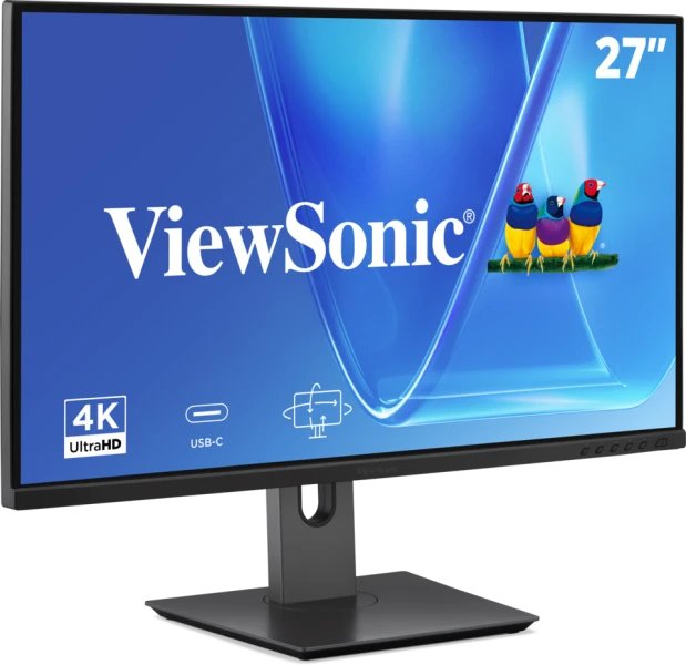 27 Uhd Superclear Ips Led Monitor With 2 Hdmi Dipsplayport Usb-C Usb Speakers And Full Ergonomic Stand With 3 Sides Frameless Bezel
