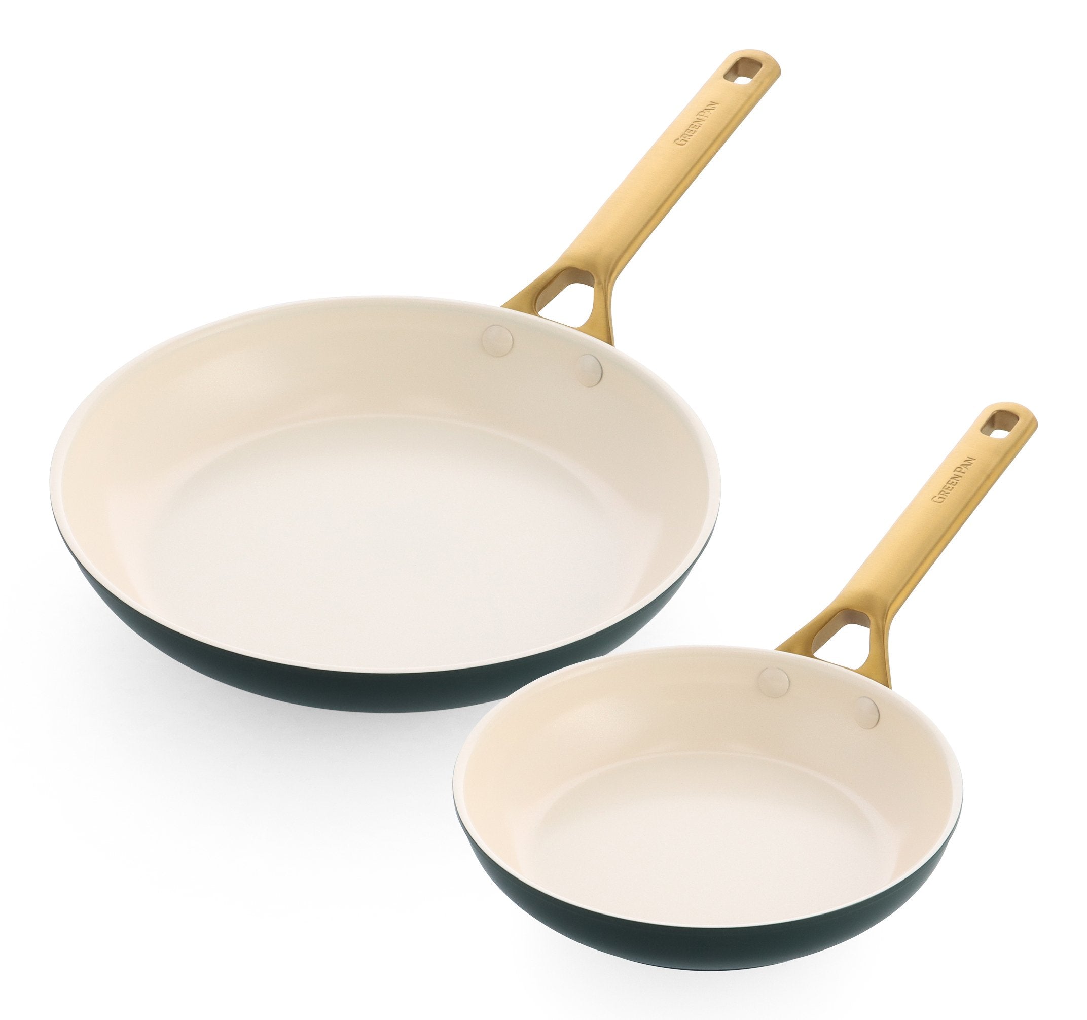 Greenpan Padova Reserve 2 Pcs Frypan Set 20+26cm Green