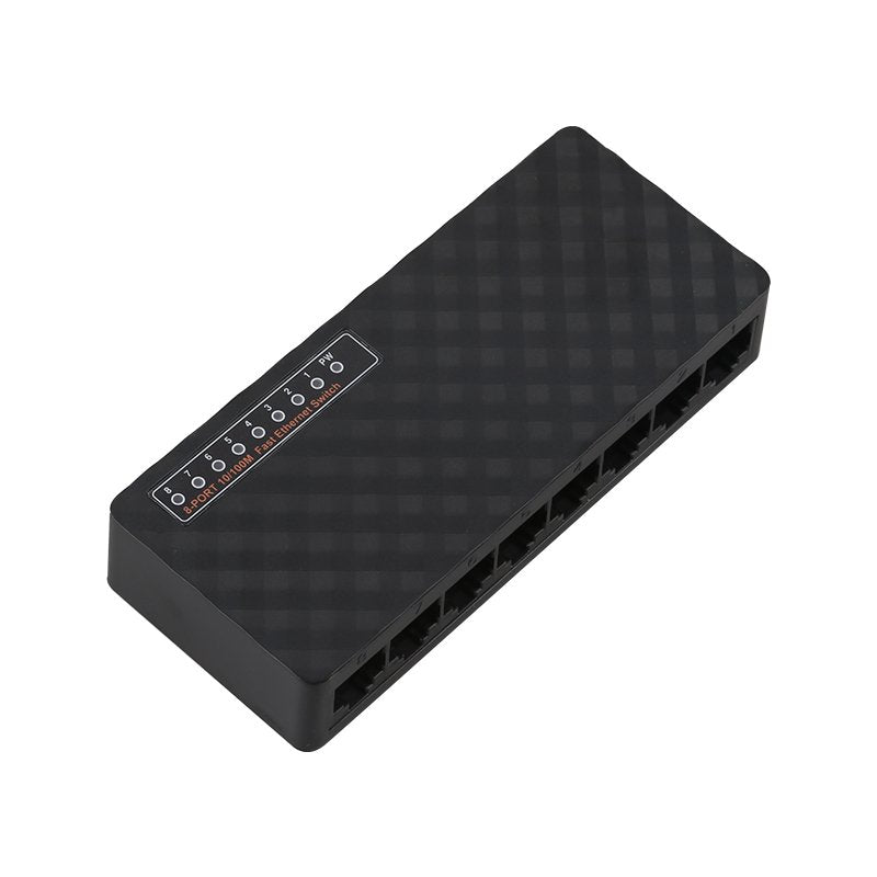 EAN 8435364316719 - iggual FES800 No administrado Fast Ethernet (10/100) Negro imagen 1