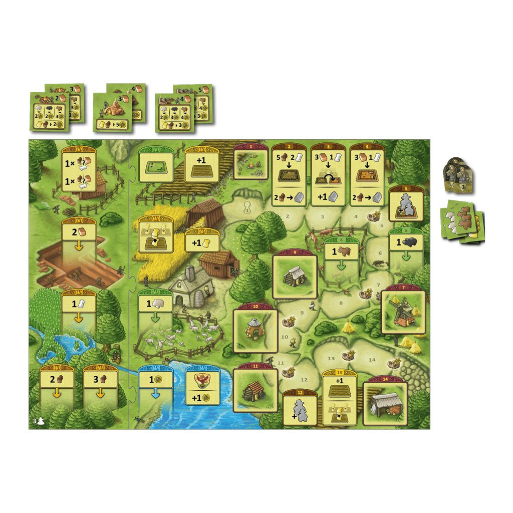 EAN 8435407636705 - Asmodee Agricola Edición Familiar 45 min Juego de mesa Estrategia imagen 3