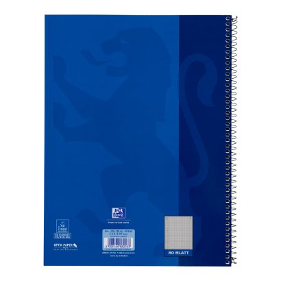 Oxford Collegeblock A4+ 220 X 295 Mm 80 Bl. Kariert Rand L