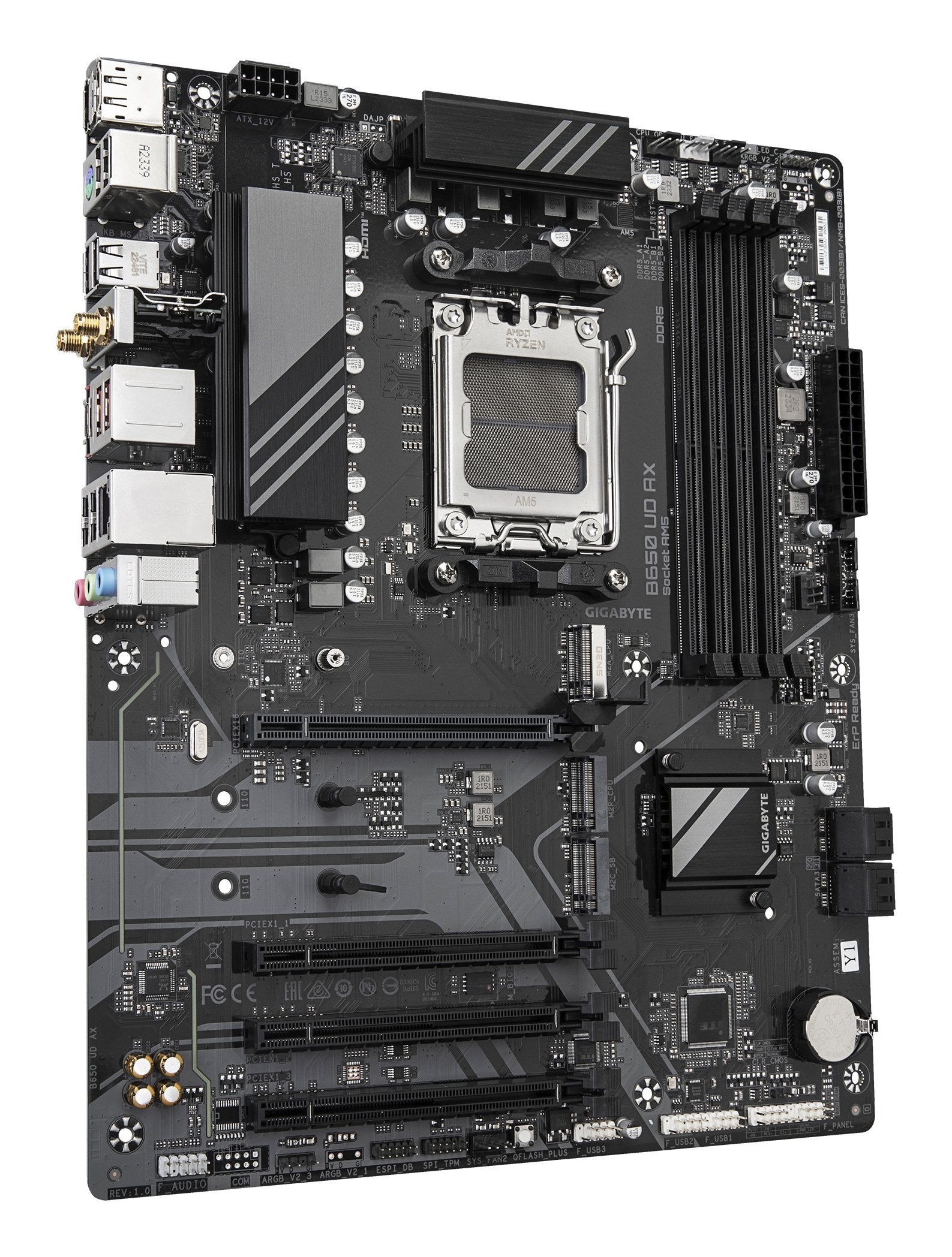 EAN 4719331863944 - GIGABYTE B650 UD AX placa base AMD B650 Zócalo AM5 ATX imagen 3