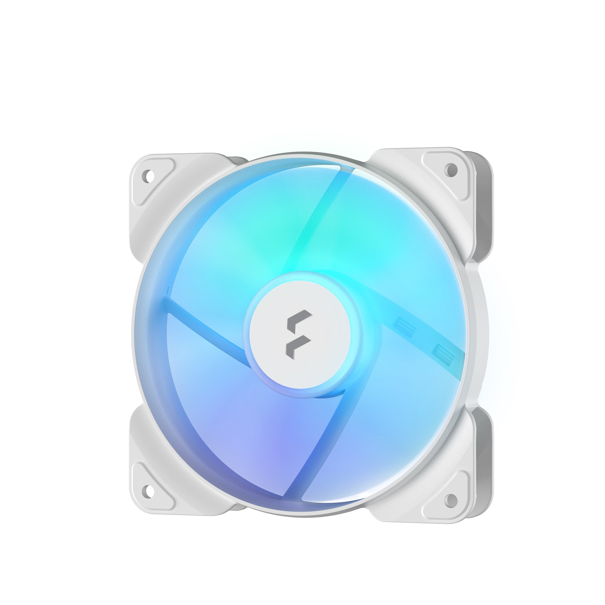 Fractal Ventilador Caja Aspect 12 Series Rgb Pwm 120mm Marco Blanco (Fd-F-As1-1209)
