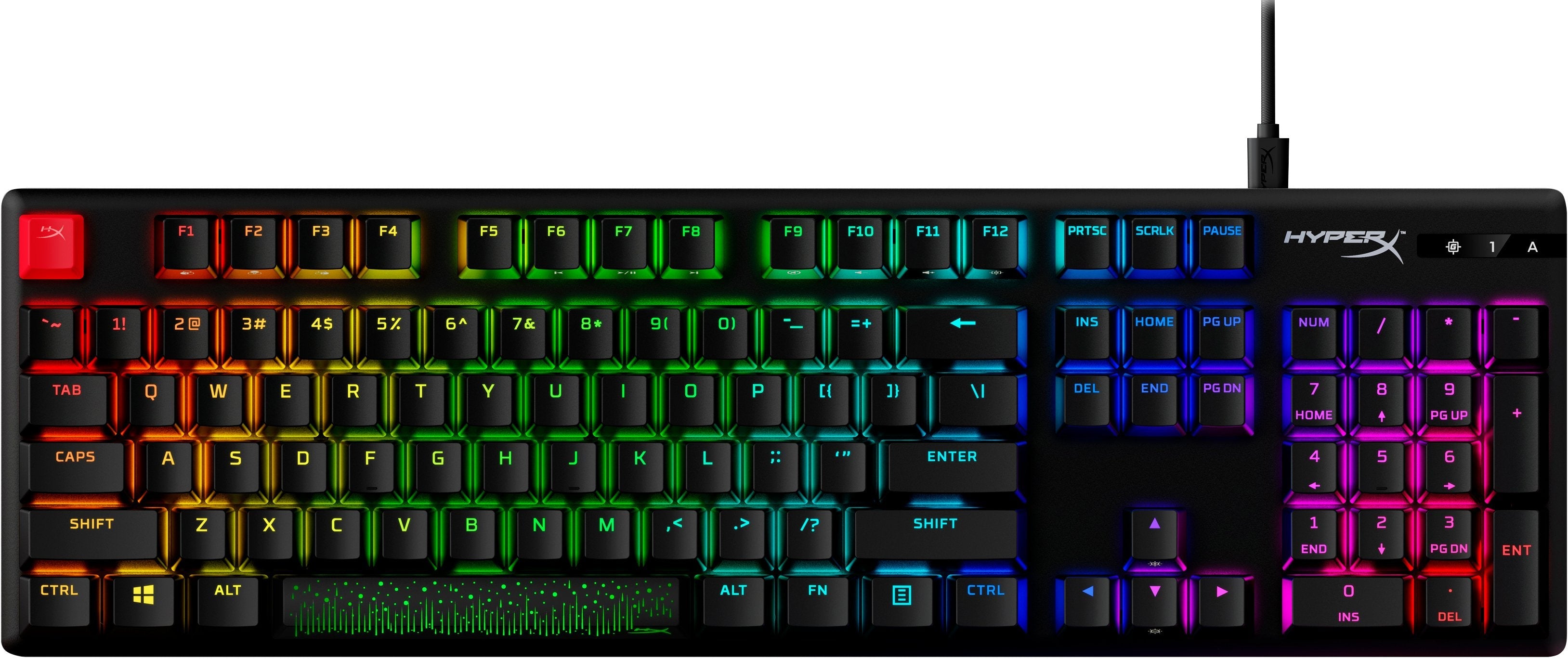 Keyboard Alloy Origins Pbt Hx/Blue 639n4aa#Aba Hyperx