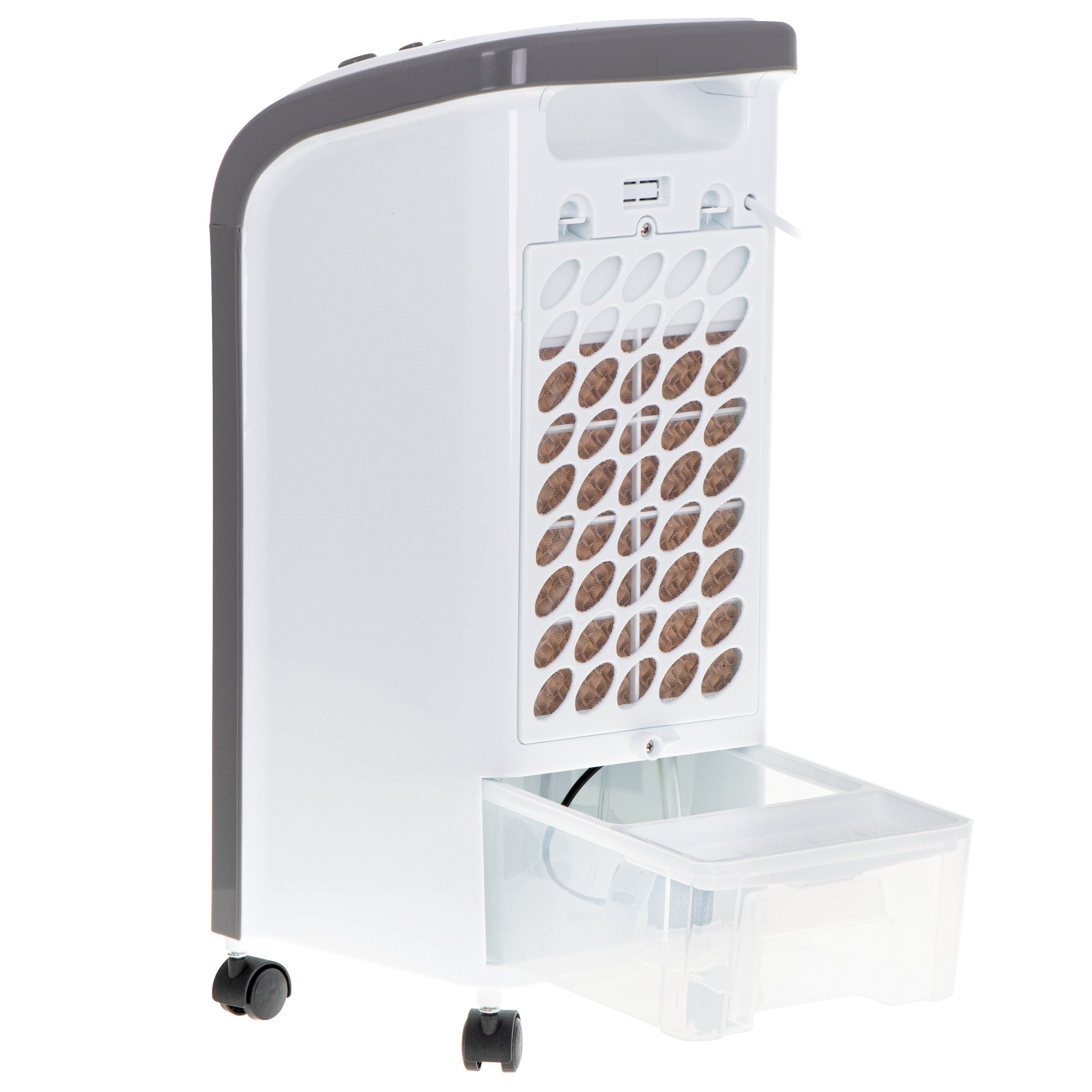 Mesko Ms 7918 Climatizador Evaporativo 3 En 1 Con Humidificador Y Purificador De Aire