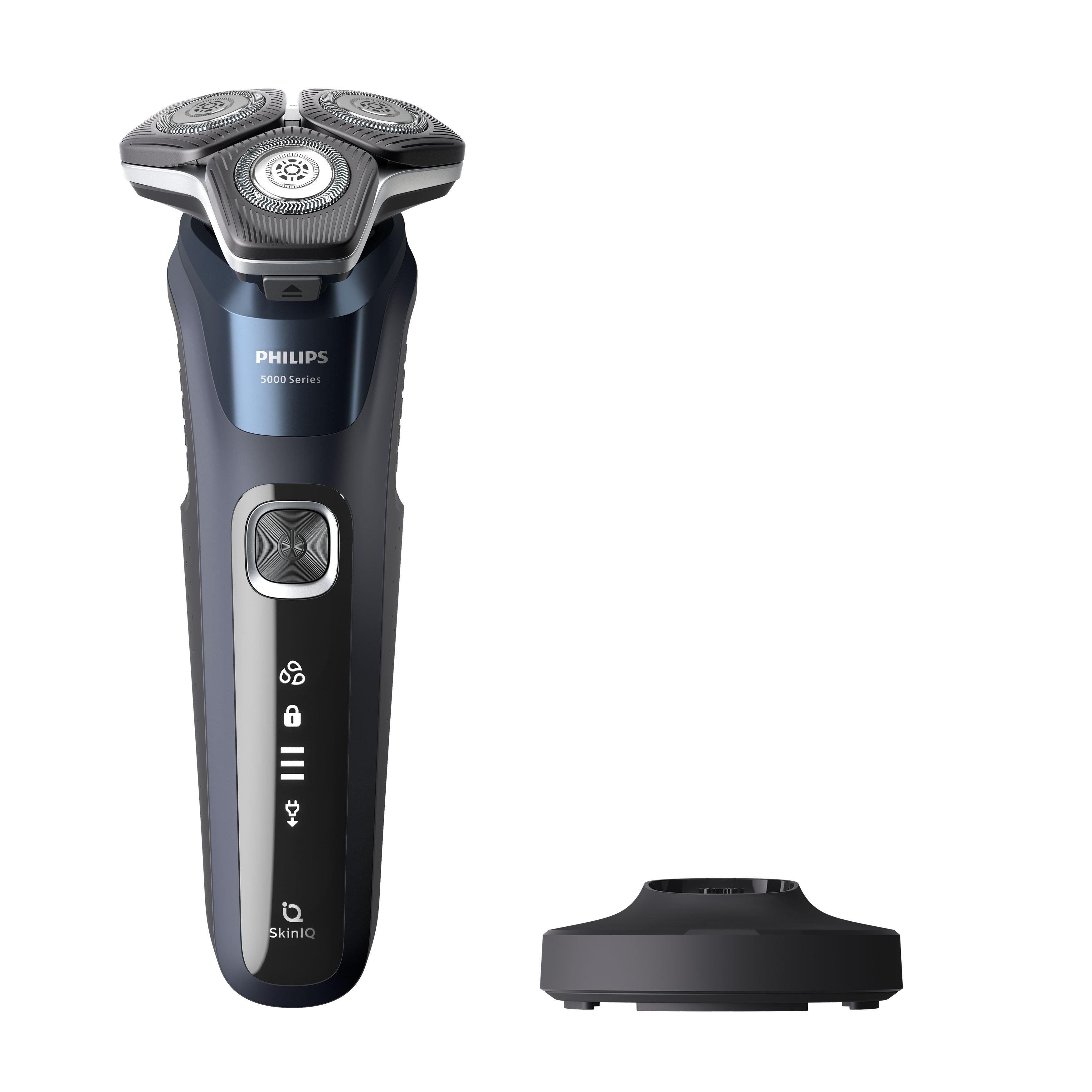 EAN 8720689007856 - Philips SHAVER Series 5000 S5885/25 afeitadora Máquina de afeitar de rotación Recortadora Azul imagen 1