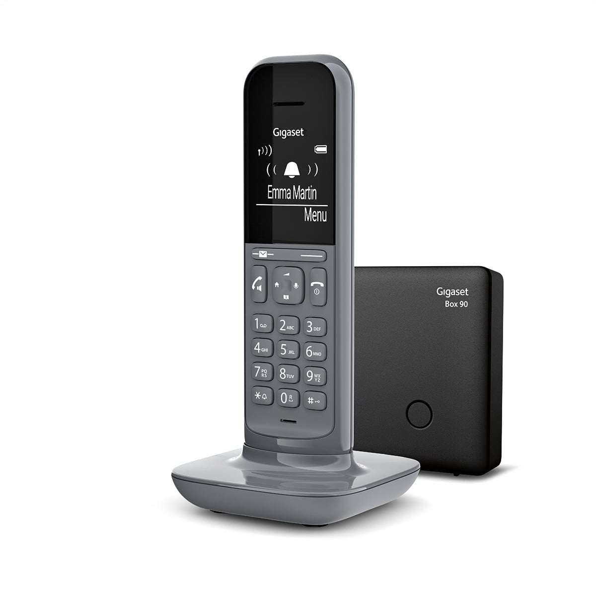 Telefono Fijo Inalambrico Gigaset Cl390 Gris