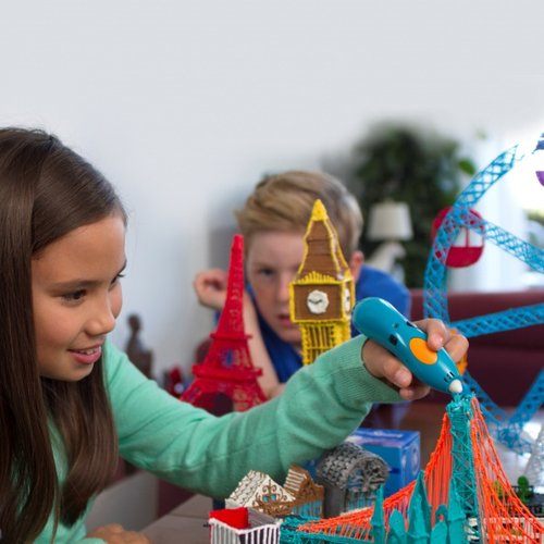 EAN 0817005024357 - 3Doodler Filament Start+ 250 neonrot neonorange neongruen neongelb neonpink\"\"Neon Plástico compostable imagen 4