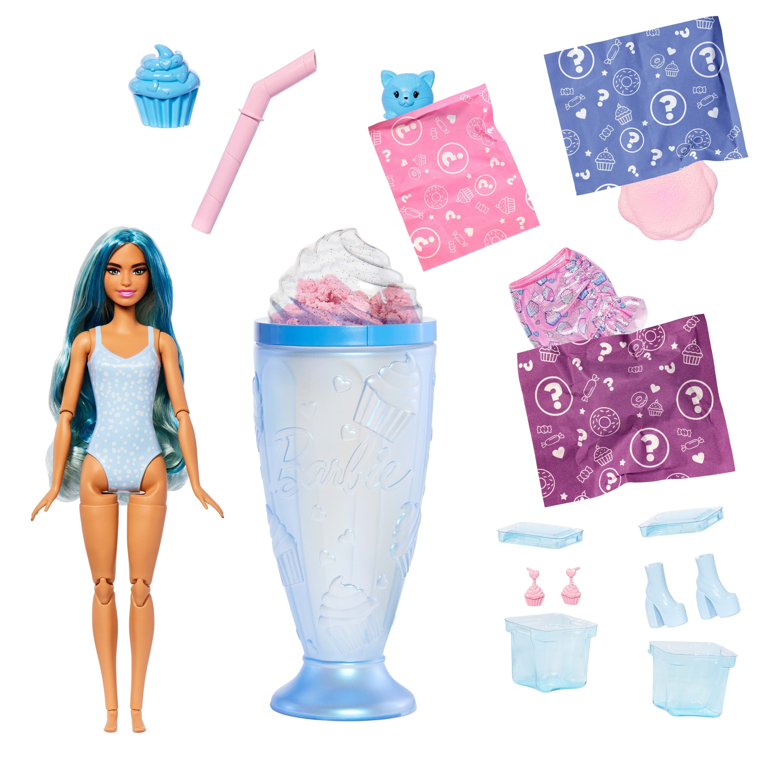 Mattel Barbie Pop! Reveal Barbie Treats Serie - Azule Muñeca Jfy61
