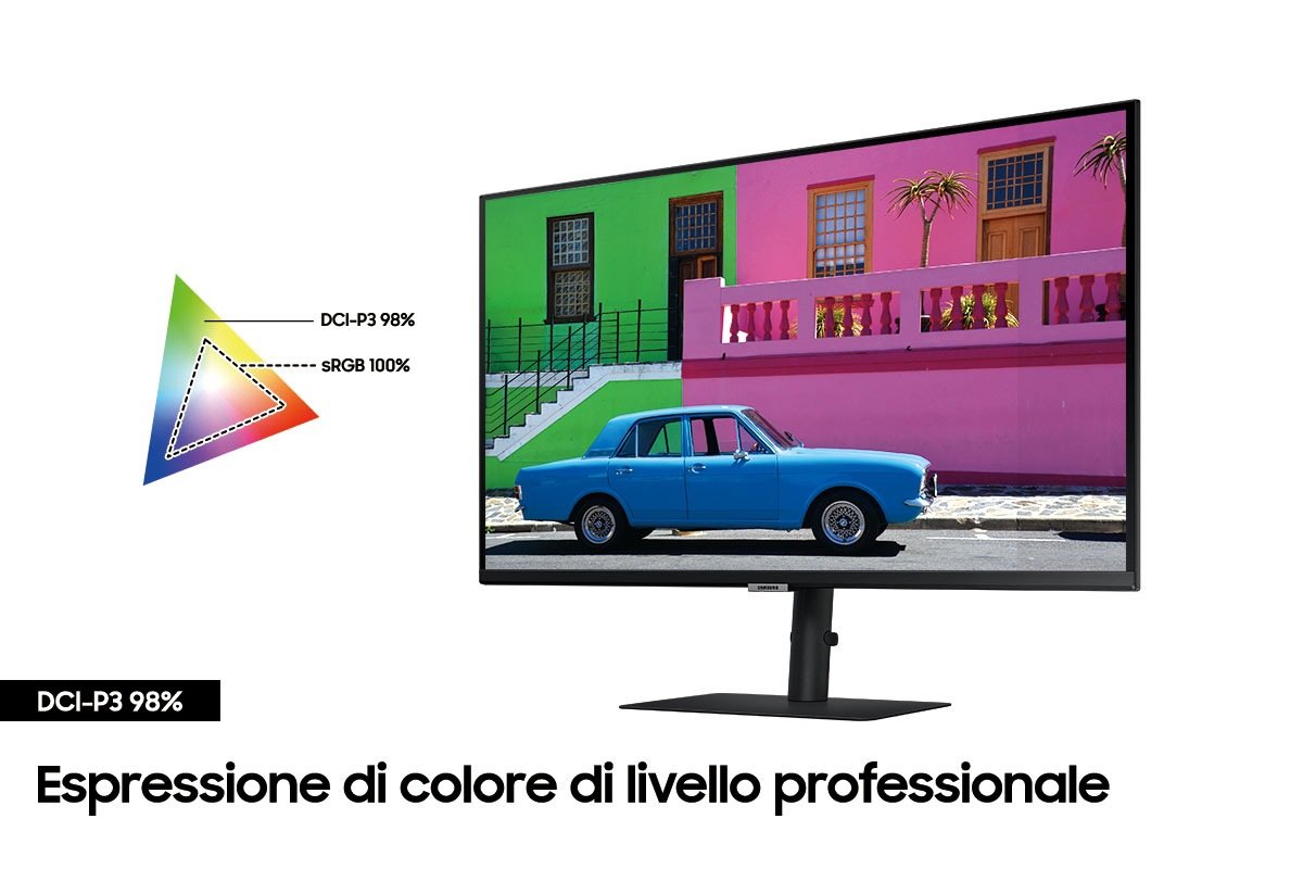 Monitor Profesional Samsung Viewfinity S8 S32b800pxu 32' 4k Negro