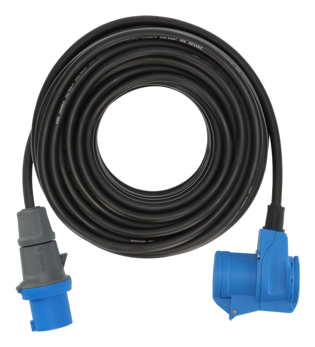 EAN 4007123701124 - Brennenstuhl 1168650525 base múltiple 25 m 1 salidas AC Exterior Negro imagen 2