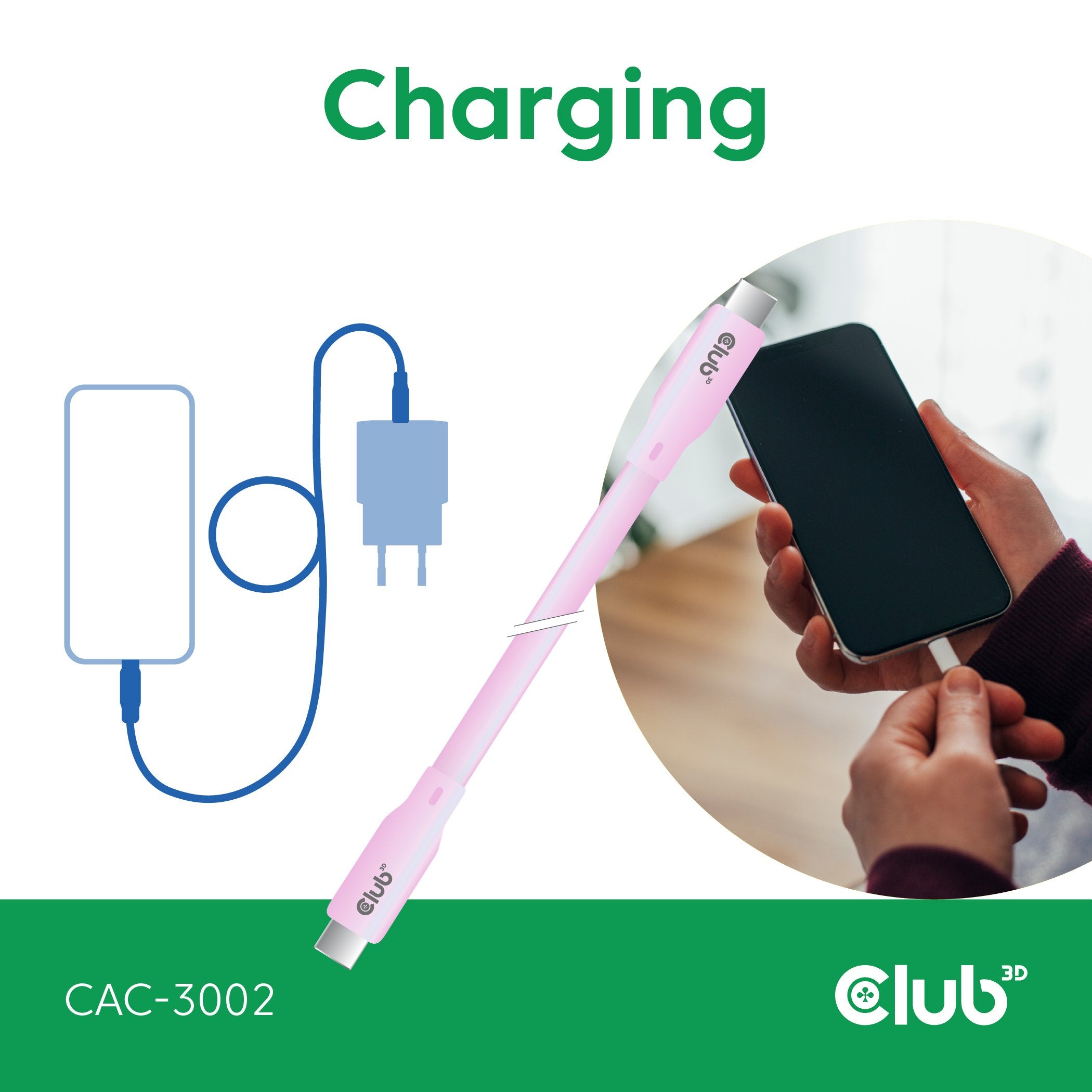 EAN 8719214472931 - CLUB3D CAC-3002 cable USB USB4 Gen 3x2 2 m USB C imagen 4