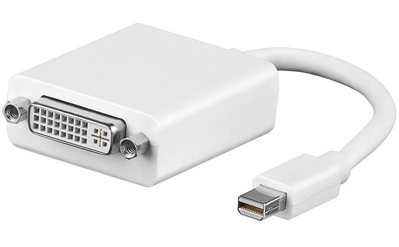 EAN 5704327607014 - Microconnect MDPDVI adaptador de cable de vídeo 0,15 m Mini DisplayPort DVI-I Blanco imagen 1