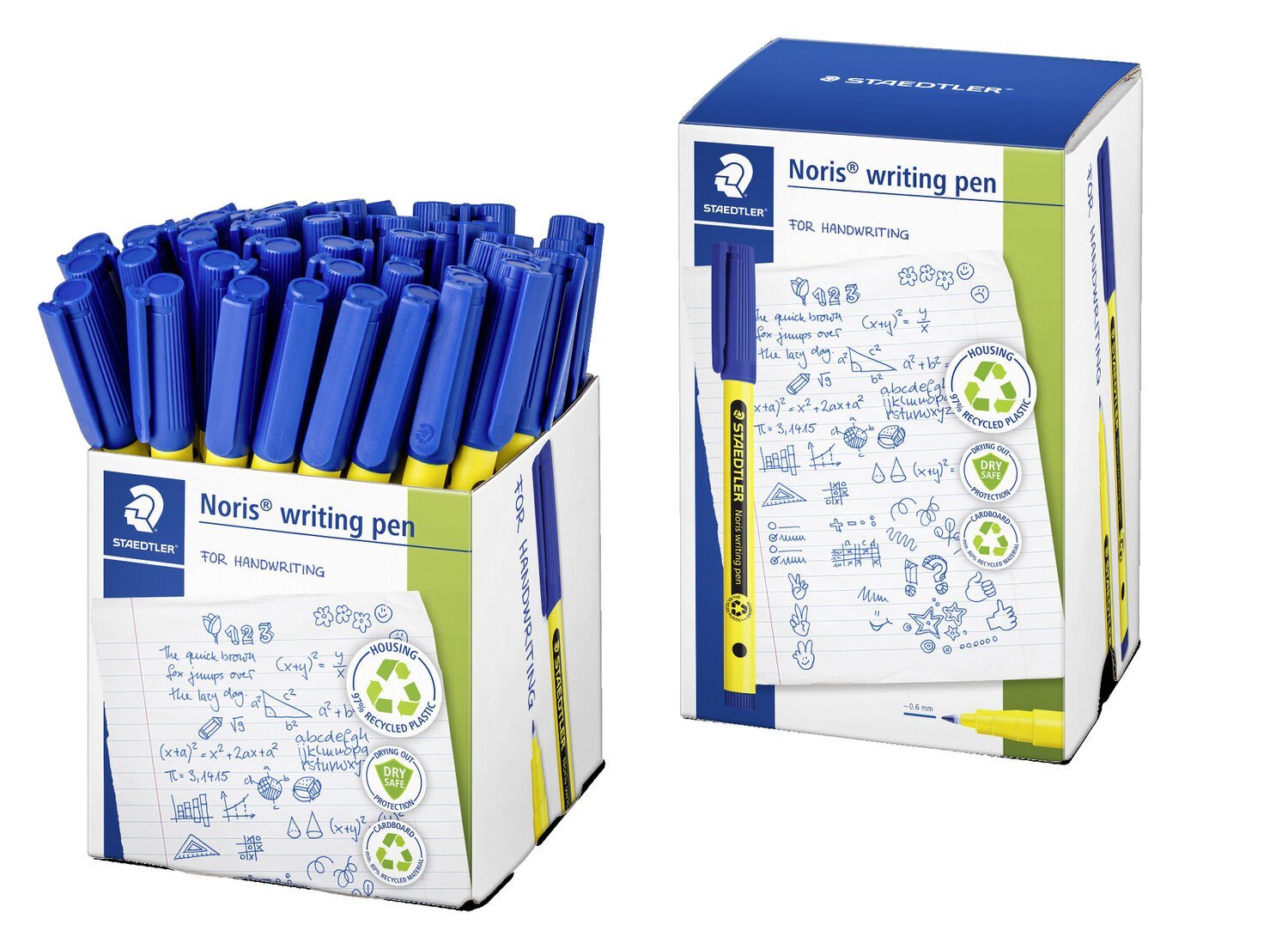EAN 4007817109168 - Staedtler Noris rotulador de punta fina Fino Azul imagen 1