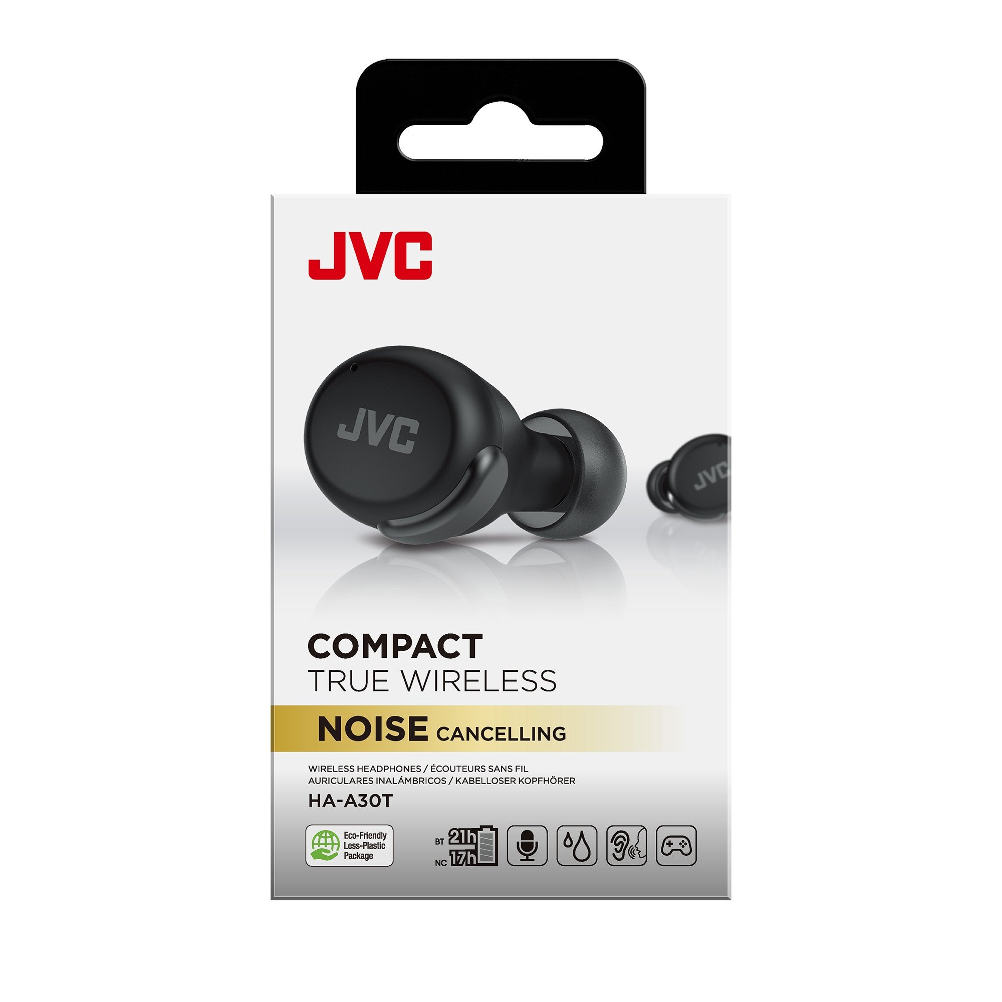 EAN 4975769470189 - JVC HA-A30T Auriculares True Wireless Stereo (TWS) Dentro de oído Llamadas/Música Bluetooth Negro imagen 9