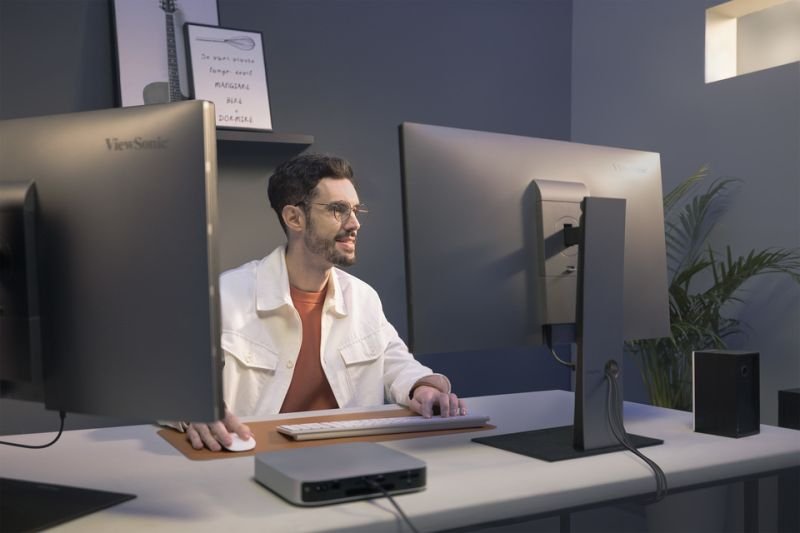 Monitor Viewsonic Vp2788-5k 27" 5120 X 2880 Pixeles 5k Ultra Hd Led Negro Vp2788-5k