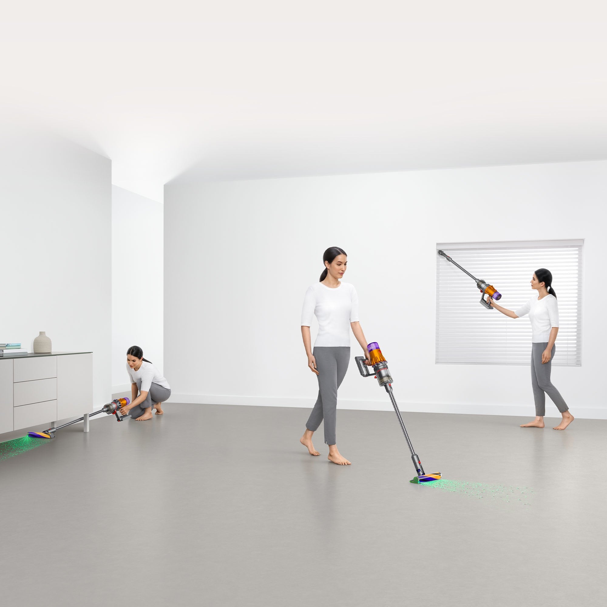 EAN 5025155065099 - Dyson V12 Slim Absolute Aspiradora escoba 2 en 1 Batería Secar Filtro higiénico Sin bolsa Níquel, Púrpura imagen 10