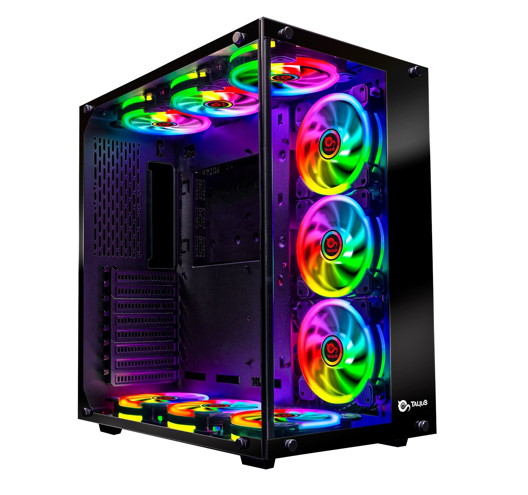 EAN 8436550234268 - TALIUS Cronos Escritorio Negro imagen 8