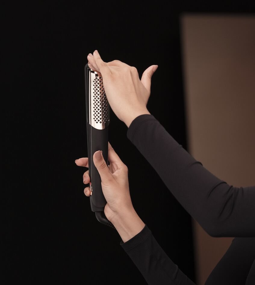 Plancha De Pelo Rowenta Ultimate Experience Premium Sf8230 Led Negro/Cobre