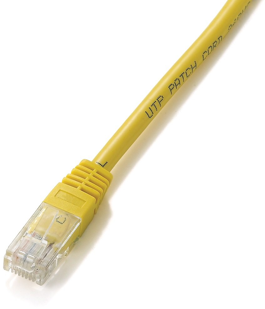 EAN 4015867146972 - Equip 825466 cable de red Amarillo 10 m Cat5e U/UTP (UTP) imagen 1