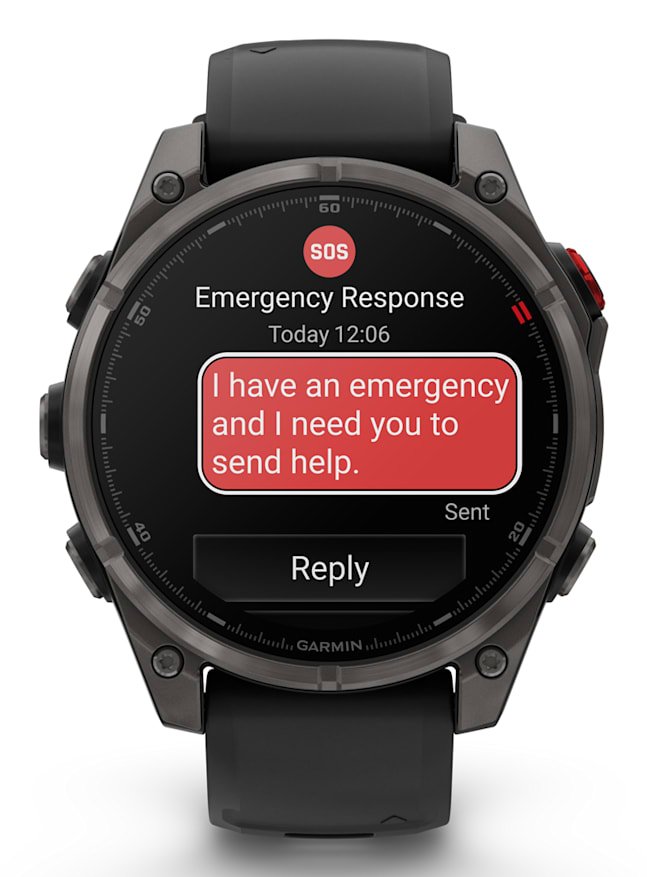 Smartwatch Garmin Fenix 8 Pro 3,56 Cm (1.4") Amoled 47 Mm Digital 454 X 454 Pixeles Pantalla Táctil Gris Wifi Gps (Satélite)