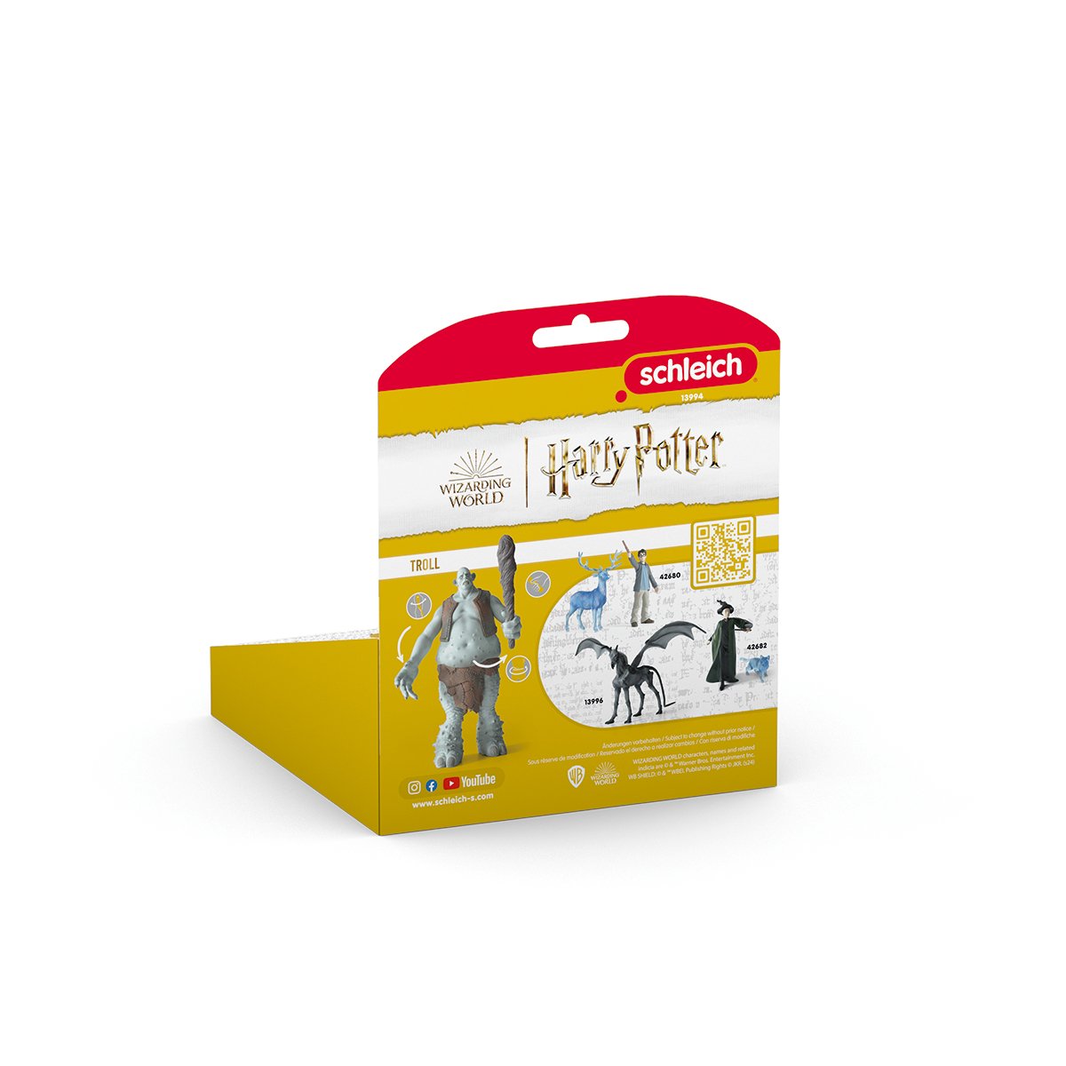 Figura Schleich Wizarding World Troll De Juguete 13994