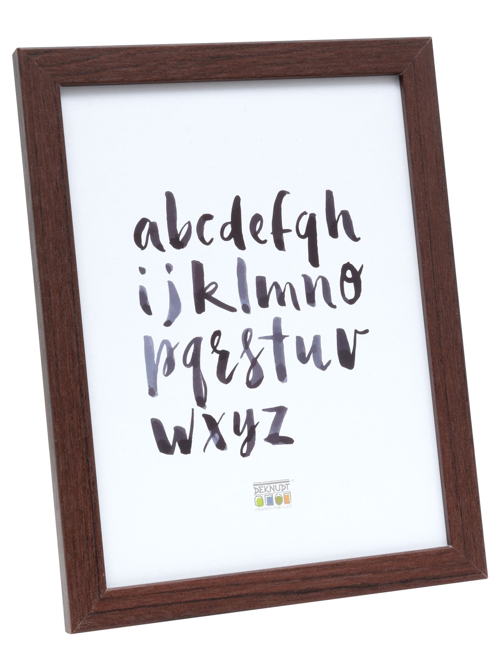 Deknudt S44ch4 20x30 Wooden Frame Dark Brown