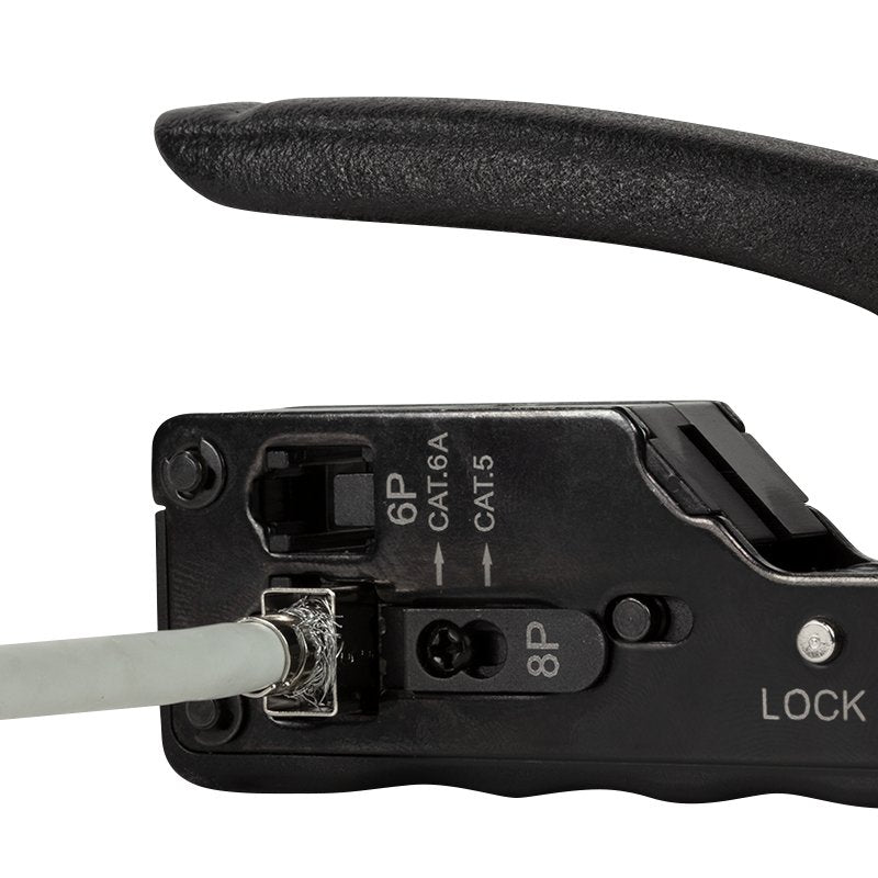 EAN 4052792058000 - LogiLink WZ0025 crimpadora Herramienta para prensar Negro imagen 5