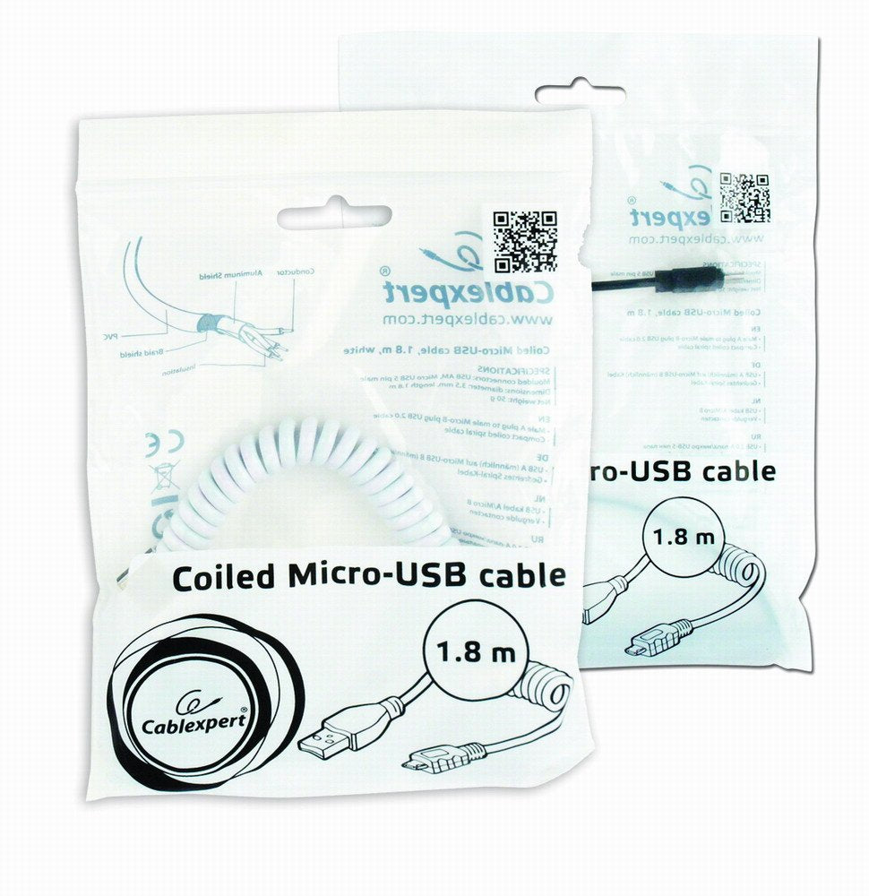Gembird Cc-Musb2c-Ambm-6 Cable Usb 1,8 M Usb A Micro-Usb B Negro