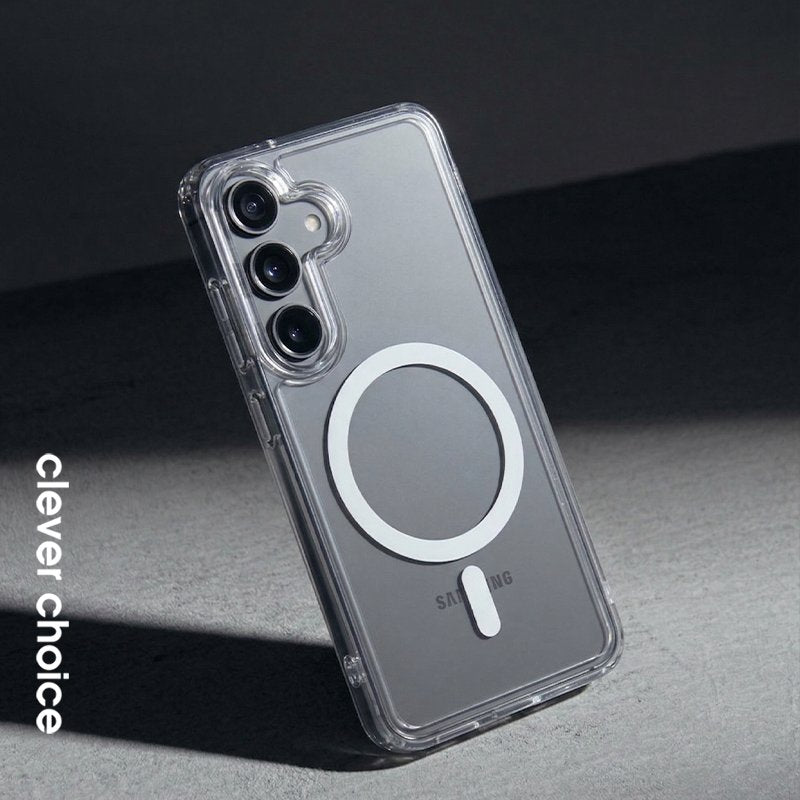 Etui Hybrid Clear Magnetic Magsafe Samsung Galaxy A37/A36 Przezroczyste