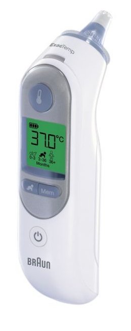 EAN 4022167652195 - Braun ThermoScan 7 Teledetección Blanco Oído imagen 2