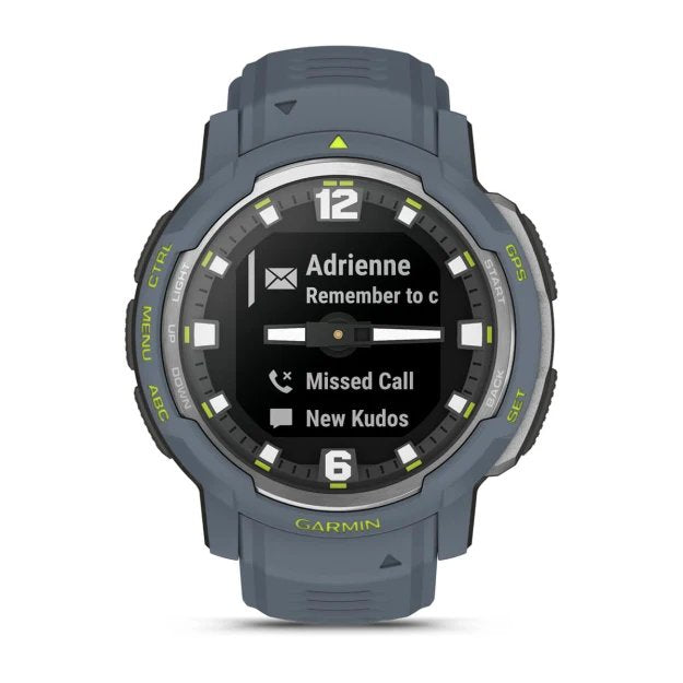 EAN 0753759305727 - Garmin Instinct Crossover - Standard Edition 2,29 cm (0.9") MIP 45 mm Híbrido 176 x 176 Pixeles Azul GPS imagen 2