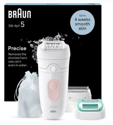 Depiladora Braun Se5-050 Silk-Épil 5, Blanca