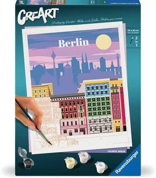 Ravensburger Creart - Colorido Berlín, Pintura 25521