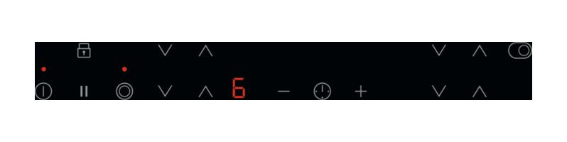 Placa De Inducción Aeg Nrn64a06xb Negro Integrado 60 Cm Con 4 Zona(S)