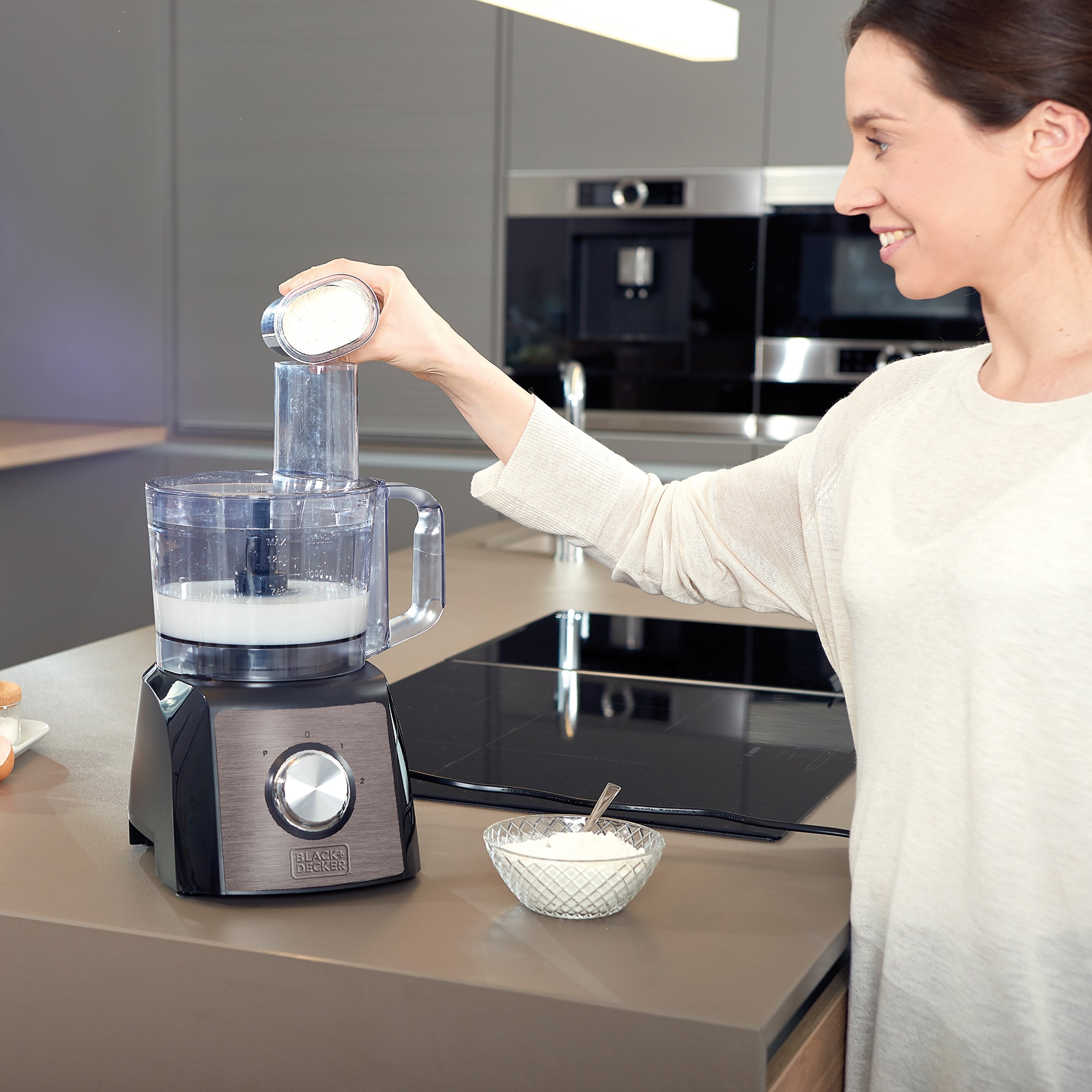 Pae Procesador De Aimentos Black+Decker 1200w Capacidad 15l Bxfpa1200e